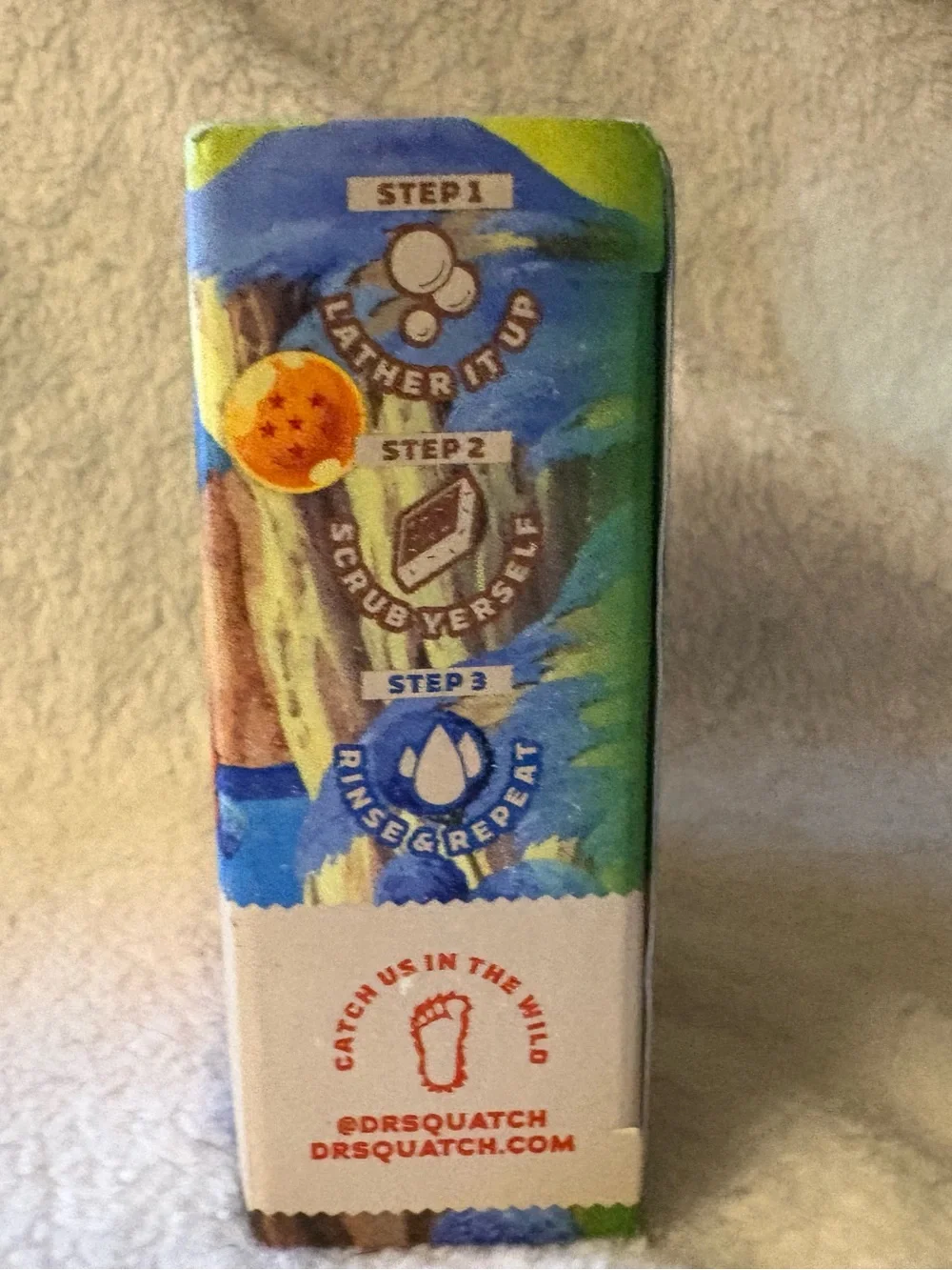 Dr. Squatch x Dragon Ball Z Super Saiyan Surge Bar Soap Limited-Edition